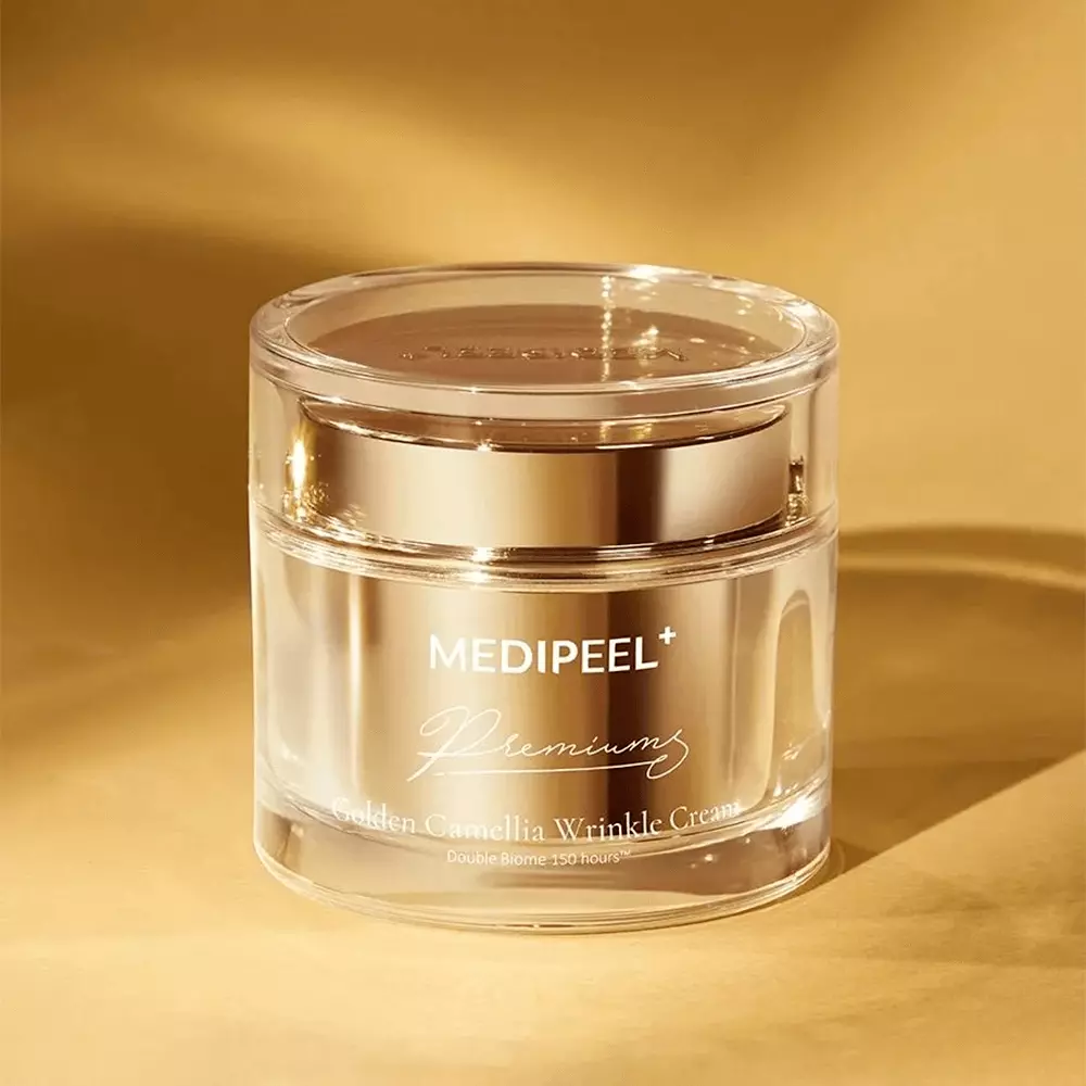 Премиальный омолаживающий крем с экстрактом камелии MEDI-PEEL Premium Golden Camellia Cream