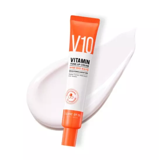 Осветляющий крем для лица c 10 витаминами SOME BY MI V10 VITAMIN TONE UP CREAM